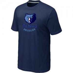 T-shirt principal de logo Memphis Grizzlies NBA Big & Tall Marine - Homme
