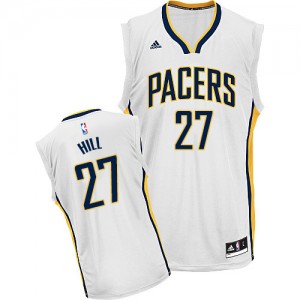 Maillot Swingman Indiana Pacers NBA Home Blanc - #27 Jordan Hill - Homme