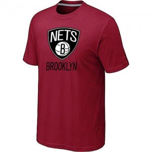 T-Shirt Rouge Big & Tall Brooklyn Nets - Homme