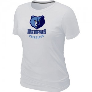 T-Shirt Blanc Big & Tall Memphis Grizzlies - Femme