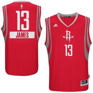 Houston Rockets #13 Adidas 2014-15 Christmas Day Rouge Authentic Maillot d'équipe de NBA Vente pas cher - James Harden pour Homme