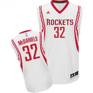 Houston Rockets KJ McDaniels #32 Home Swingman Maillot d'équipe de NBA - Blanc pour Homme