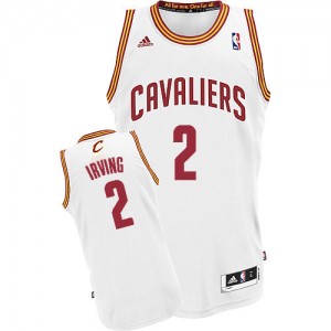 Maillot NBA Swingman Kyrie Irving #2 Cleveland Cavaliers Home Blanc - Homme