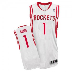 Maillot Authentic Houston Rockets NBA Home Blanc - #1 Trevor Ariza - Homme