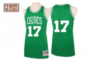 Maillot Authentic Boston Celtics NBA Throwback Vert - #17 John Havlicek - Homme