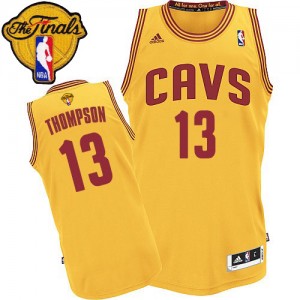 Maillot Adidas Or Alternate 2015 The Finals Patch Swingman Cleveland Cavaliers - Tristan Thompson #13 - Homme