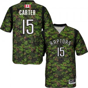 Maillot Adidas Camo Pride Authentic Toronto Raptors - Vince Carter #15 - Homme