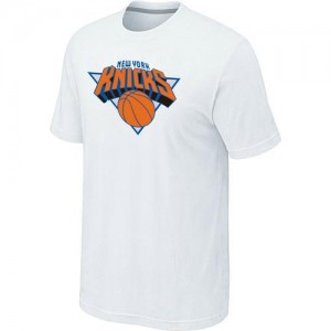 New York Knicks Big & Tall T-Shirt d'équipe de NBA - Blanc pour Homme