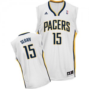 Maillot NBA Swingman Donald Sloan #15 Indiana Pacers Home Blanc - Homme
