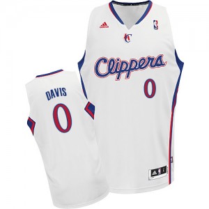 Los Angeles Clippers #0 Adidas Home Blanc Swingman Maillot d'équipe de NBA sortie magasin - Glen Davis pour Homme
