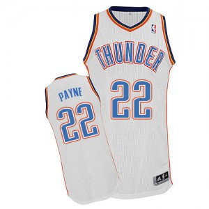 Oklahoma City Thunder Cameron Payne #22 Home Authentic Maillot d'équipe de NBA - Blanc pour Homme