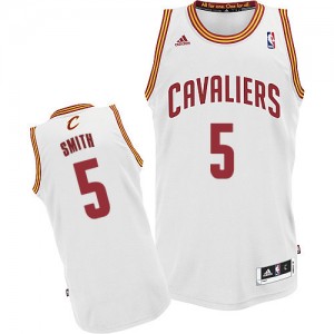 Maillot NBA Swingman J.R. Smith #5 Cleveland Cavaliers Home Blanc - Homme