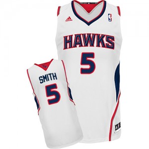 Maillot NBA Swingman Josh Smith #5 Atlanta Hawks Home Blanc - Homme