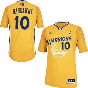 Maillot NBA Golden State Warriors #10 Tim Hardaway Or Adidas Swingman Alternate - Homme