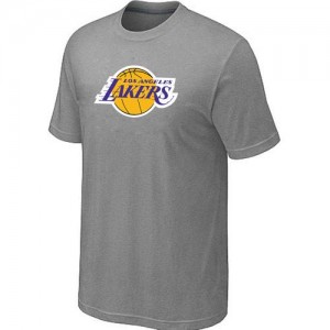 T-Shirt Gris Big & Tall Los Angeles Lakers - Homme