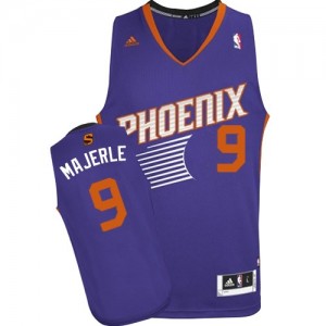 Maillot NBA Violet Dan Majerle #9 Phoenix Suns Road Swingman Homme Adidas