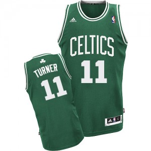Maillot Swingman Boston Celtics NBA Road Vert (No Blanc) - #11 Evan Turner - Homme