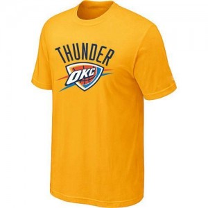 Oklahoma City Thunder Big & Tall Jaune T-Shirt d'équipe de NBA achats en ligne - pour Homme