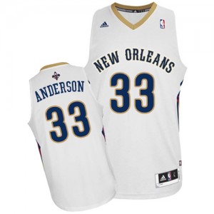 Maillot NBA Swingman Ryan Anderson #33 New Orleans Pelicans Home Blanc - Homme
