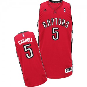 Maillot NBA Swingman DeMarre Carroll #5 Toronto Raptors Road Rouge - Homme