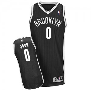 Maillot Authentic Brooklyn Nets NBA Road Noir - #0 Jarrett Jack - Homme